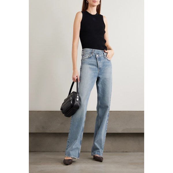 아크 크로스 어시메트릭 와이드 진 라이트 데님 46376663163046409