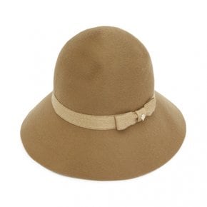 알프레다 9 여성 클로슈햇 HAT51464 CAMEL