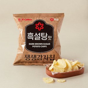  신상이마트단독 해태 생생감자칩X백설 흑설탕맛 85g