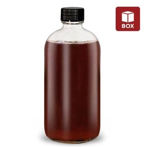 (BOX) 보스턴 유리병 495ml BS495 (20개입) 밀폐 보틀 16oz 랩 스타일 용기