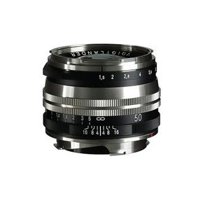 Voigtlander 빈테지라인 50mm f1.5 II 녹턴 ASPHERIC SC 니켈 가공 싱글 코트