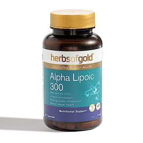 허브스오브골드 알파 리포산 300 herbsofgold Alpha Lipoic 60캡슐