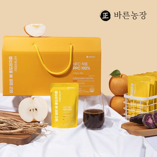 당근 담은 배 홍도라지즙 1박스(30포)