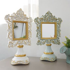 액자거울 꾸밈 디자인 벽거울 인테리어 르네상스 탁상