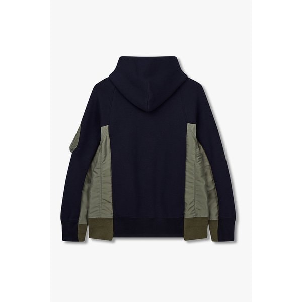 [CLASSICS] 남성 스펀지 스웻 믹스 나일론 트윌 후디 6425320100000