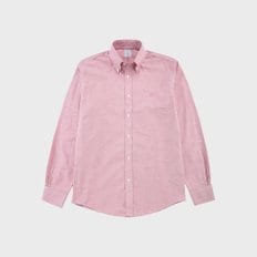 브룩스브라더스 [공식판매처] 레귤러핏 논아이론 옥스포드 솔리드 셔츠 (레드) (BBTHMM7906DES)