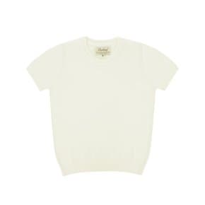 Soft round neck kint (Ivory)