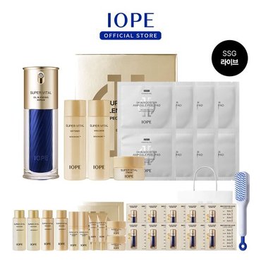 아이오페 슈퍼바이탈 오일블렌딩 세럼 40ml (본품용량 50% 샘플 증정 + 스킨 필패드 4매)