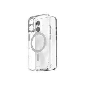 모쉬 iGlaze 아이폰16 프로맥스 맥세이프 케이스 루나실버