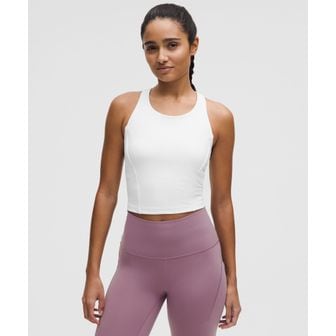 룰루레몬 원더 트레인 레이서백 탱크 - WHT