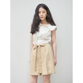 Linen Ribbon Shorts