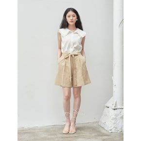 Linen Ribbon Shorts