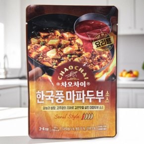 요리용 한국풍 마파두부 소스  150g 샘표 한국풍미 중화소스