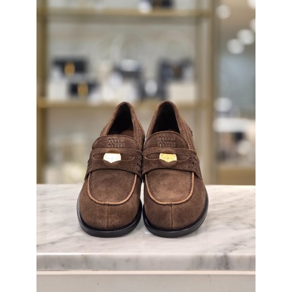 [시흥점] 여성 페이드 스웨이드 로퍼 5D773D-Z5O-F0003