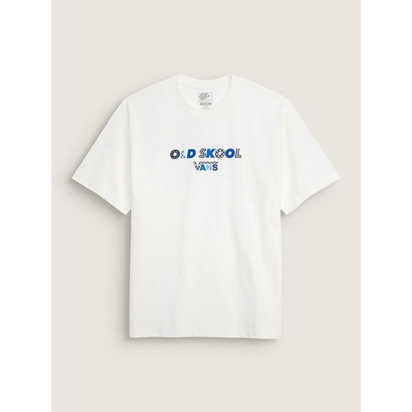 [반스 공식] EK 패턴 반소매 티셔츠/ VN00105EFS81
