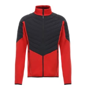 풀 집 2425 DAINESE MEVO FULL ZIP MID S-LIMO/R-RED