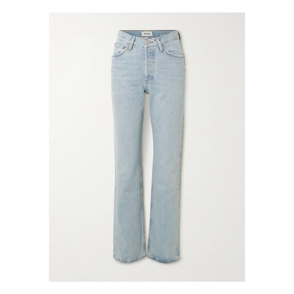 켈리 하이웨이스트 스트레이트 진 라이트 데님 1647597356795600