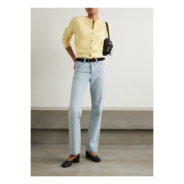 켈리 하이웨이스트 스트레이트 진 라이트 데님 1647597356795600