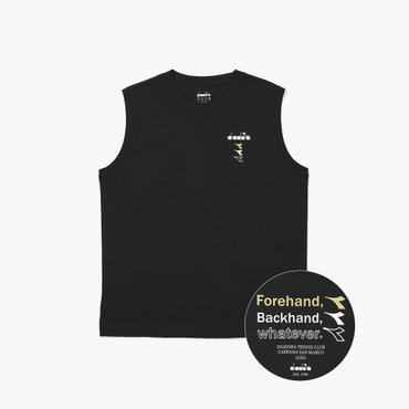 디아도라 [공식스토어] AIRTEX 슬리브리스 BLACK