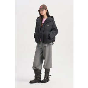 [26/FW 신상]  LQUCX26600 후드 숏 다운 점퍼 [럭키슈에뜨]