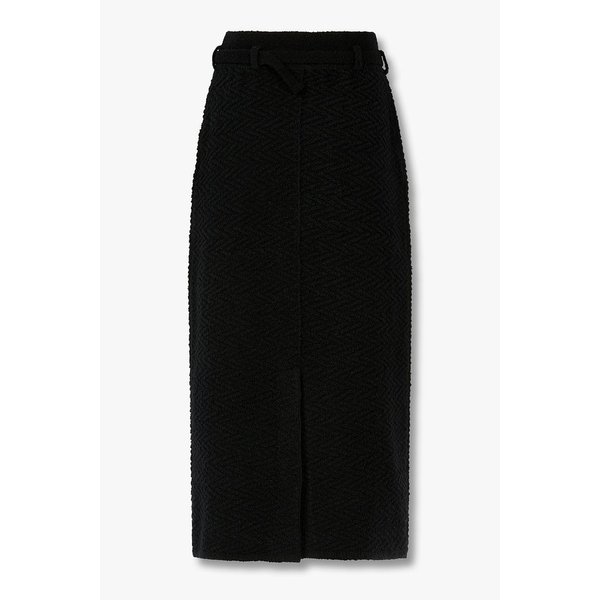 울 블렌드 부클레 니트 스커트 7116150109199