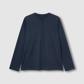 여 피치스킨 긴팔 파자마 티셔츠 J206901027056