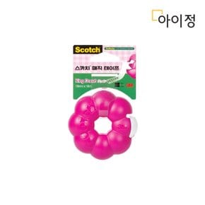 3M 매직테이프 링도넛 라즈베리 (18mmx16m)