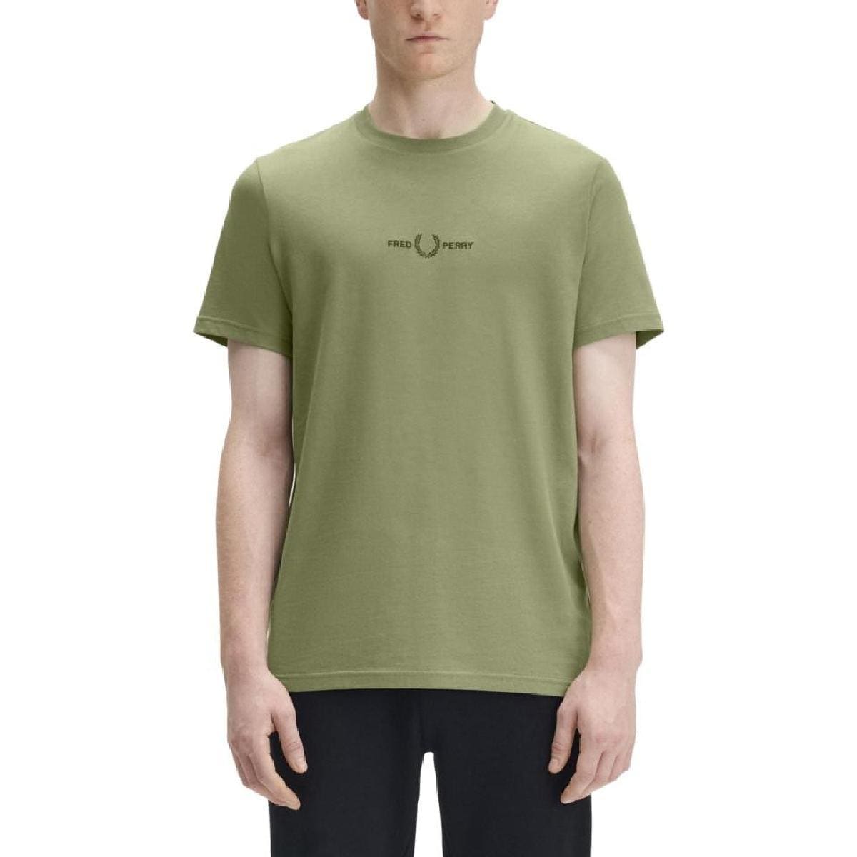 Tシャツ・カットソー FRED PERRY SS24 T-SHIRT WITH LOGO (FP-M4580-50_U53) FRED PERRY SS24 T-SHIRT WITH LOGO (FP-M4580-50_U53) (FRED