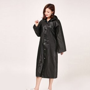 아일렌  레이니 남녀공용 우비(블랙)/오토바이