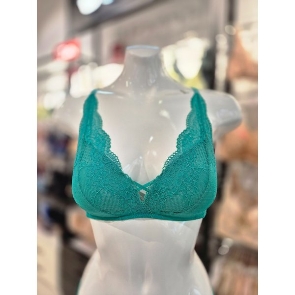 [시흥점] S 비너스 ) 딥브이 감각 노와이어 브라 [VBRW421-GR]