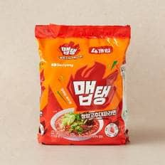 삼양 맵탱청양고추대파라면 110g*4개