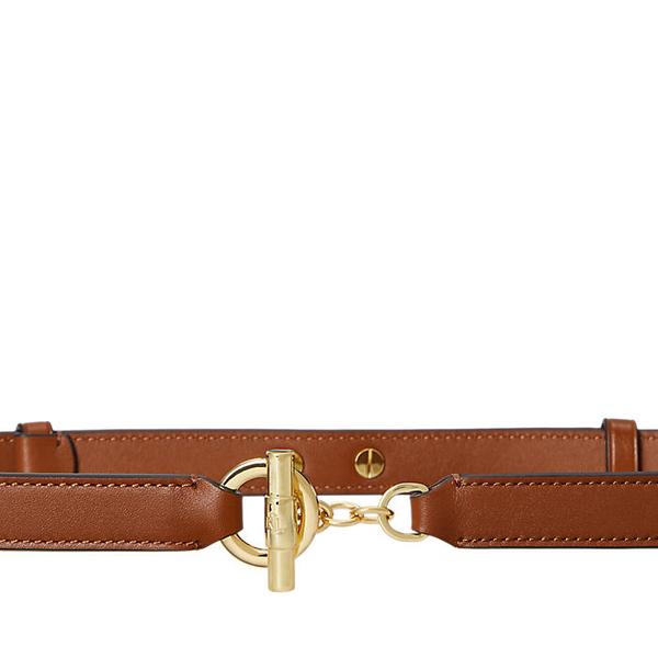 레더 토글 스키니 벨트(WALRBLT0F320311200)