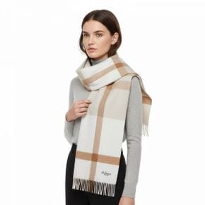 FW25 여성 라지 체크 울 머플러 VS4295 889 E640 1579235 E640