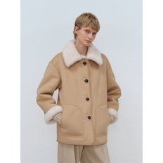 TFW REVERSIBLE SHEARING HALF COAT_2COLORS