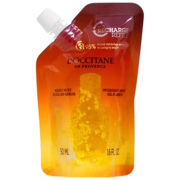 록시땅 L`Occitane 록시땅 임모털 오버나이트 리셋 세럼 리필 50ml