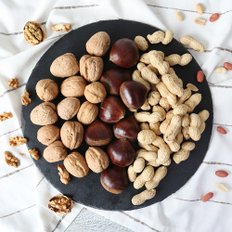 친환경팔도 [정월대보름] 영동 부럼세트(밤+땅콩+알호두) 550g