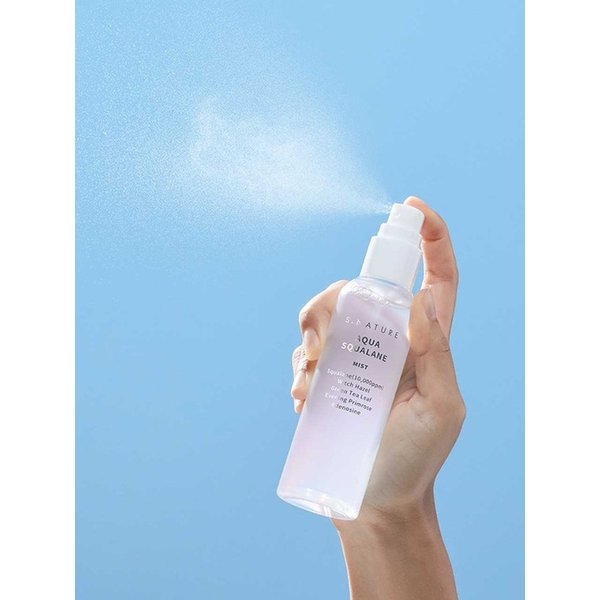 [속수분光] 에스네이처 아쿠아 스쿠알란 미스트 100ml+50ml 2종세트(+수분크림 10ml증정)