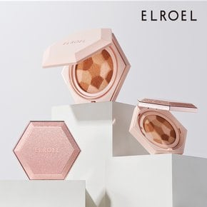 NEW 블렌딩 콤팩트 쿠션 _핑크 12.5g_ELROEL