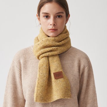 리끌로우 AUTUMN MUFFLER MUSTARD