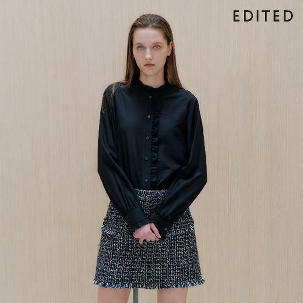 에디티드  프릴 블라우스 (25FW)