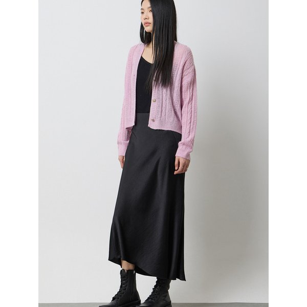 [단독] 모헤어 케이블 가디건_SAKC09511PK