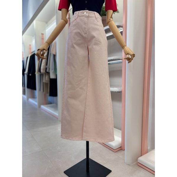 [여주점] 여성 와이드 컬러 데님 팬츠(ITQ4DPT810)