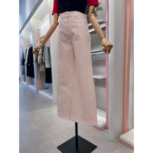 [여주점] 여성 와이드 컬러 데님 팬츠(ITQ4DPT810)
