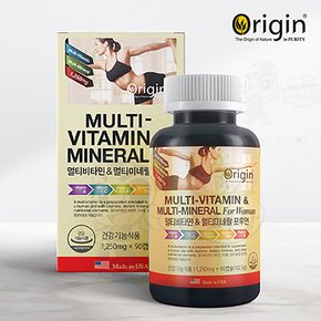 멀티비타민 & 멀티미네랄 포우먼 90캡슐