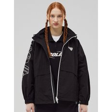 HOODED WIND BREAKER [BLACK]