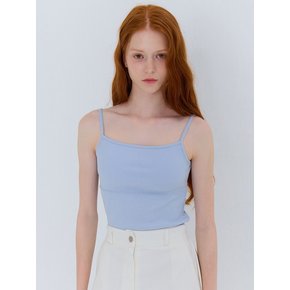 SUMMER RIBBED CAP SLEEVELESS SKY BLUE