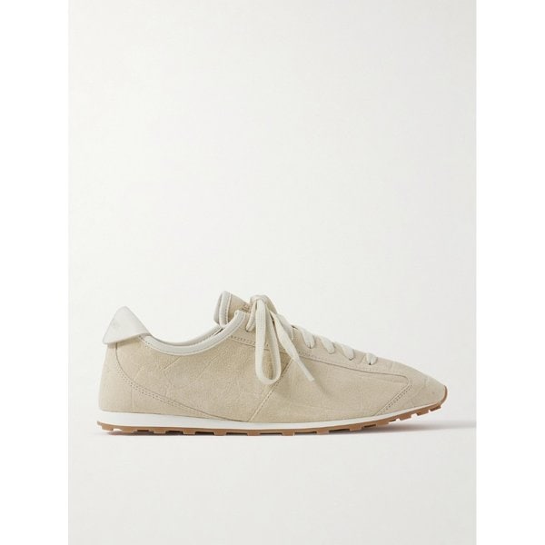 테니스 가죽 트림 크로커다일 스웨이드 스니커즈 46376663162911379