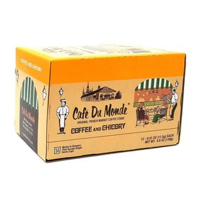 Cafe Du Monde카페드몽드 커피 & 치커리 K-컵 커피 포드, 12개입