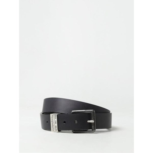 25FW 디젤 가죽 벨트 X08532PR227T8013 BLACK DOM