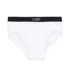 MJL6A0020 101 MM6 넘버링 로고 브리프 남성 언더웨어